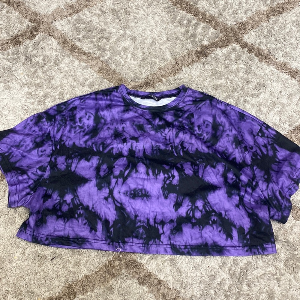 Tie dye crop top
